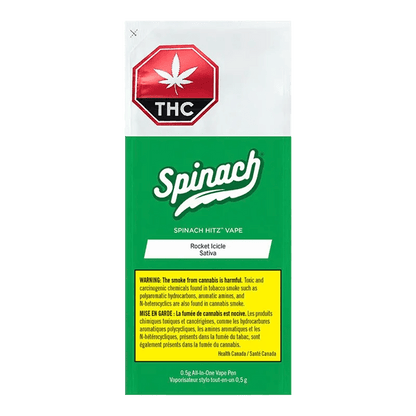 Spinach 0.5 g Rocket Icicle AIO Disposable Vape Vapes