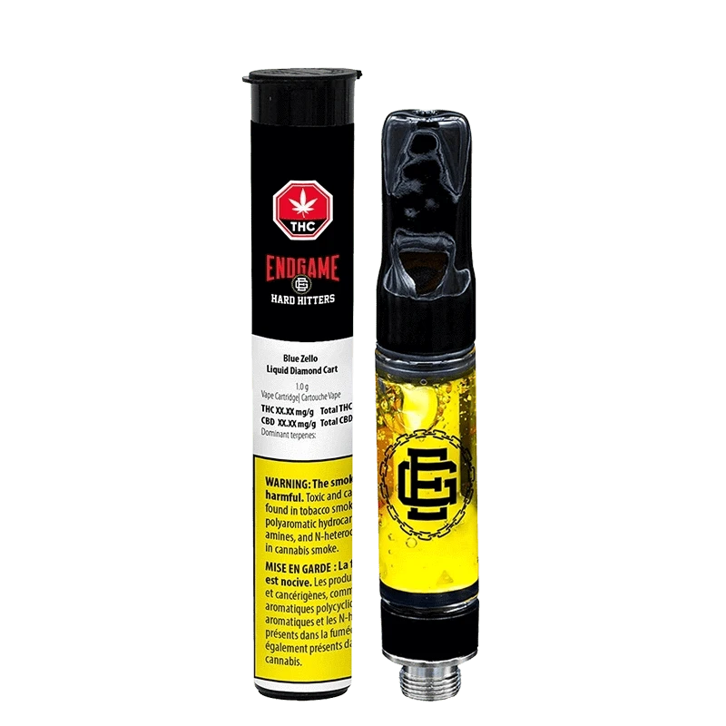 Hard Hitters Blue Zello Liquid Diamond Vape 1g: Lowest Price | Canna Cabana