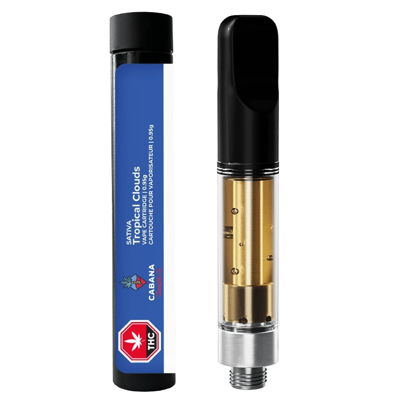 cart price vape Vape Cart Price Cabana Cannabis Co. Tropical Clouds Vape Cart Sativa 0.95g:  Lowest Price