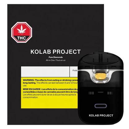 Kolab Pure Diamonds Rechargeable Disposable Vape Hybrid 1g: Lowest Price | Canna Cabana Kolab Pure Diamonds Rechargeable Disposable Vape Hybrid 1g: Lowest Price | Canna Cabana