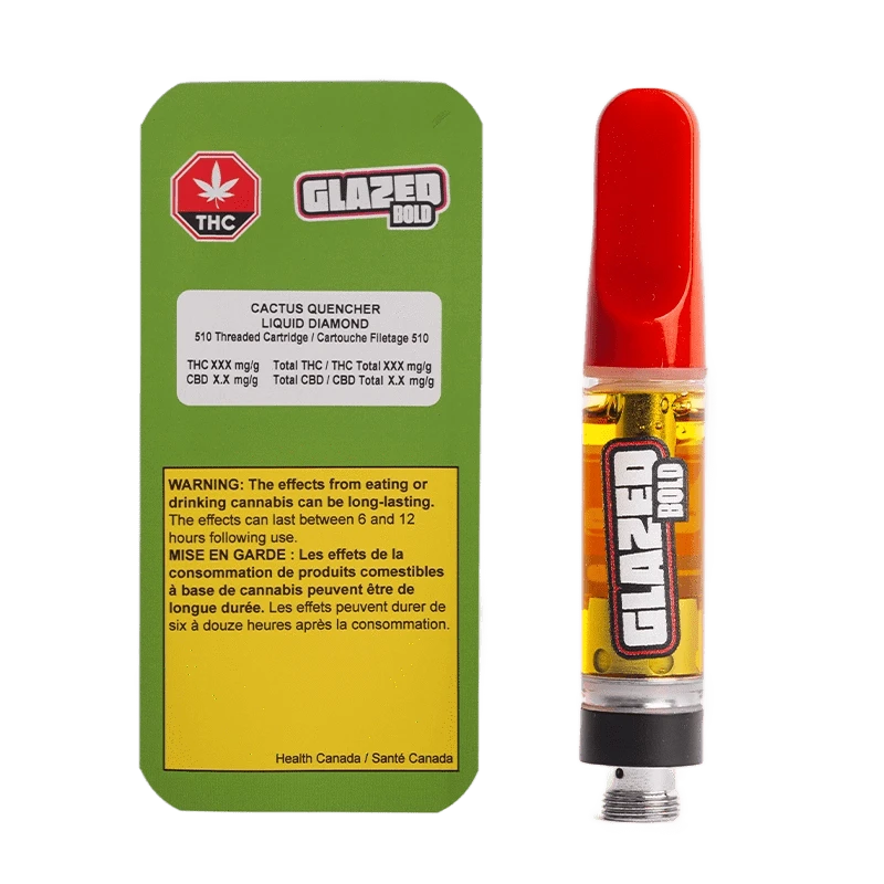 Bold Glazed Cactus Quencher Diamonds THC Levels: Lowest Price