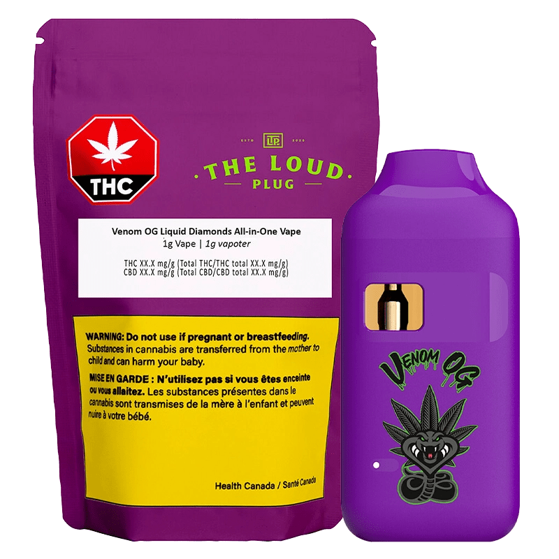 The Loud Plug Venom OG Disposable Vape Product Online - 1g: Lowest