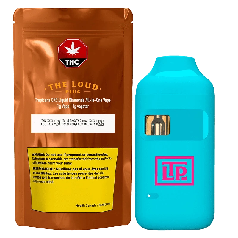 The Loud Plug Tropicana CKS Liquid Diamonds Vape Hybrid 1g: Lowest