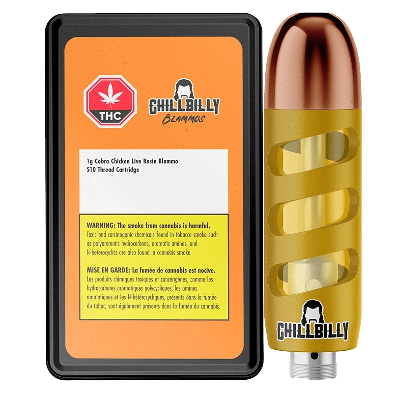 Cobra Chicken Live Resin Blammo Vape Cartridge: Lowest Price | Canna Cabana Cobra Chicken Live Resin Blammo Vape Cartridge: Lowest Price | Canna Cabana