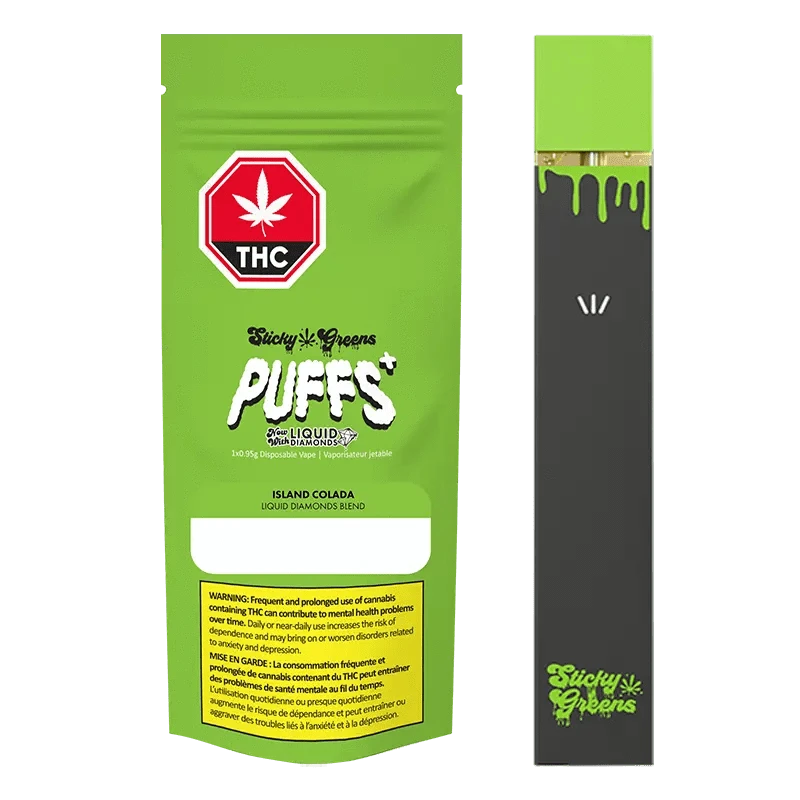 PUFFS plus Island Colada Liquid Diamond Disposable Vape: Lowest Price | Canna Cabana PUFFS plus Island Colada Liquid Diamond Disposable Vape: Lowest Price | Canna Cabana