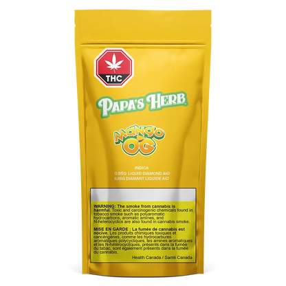 Mango OG Saucy Diamond Disposable Vape: Lowest Price | Canna Cabana Mango OG Saucy Diamond Disposable Vape: Lowest Price | Canna Cabana