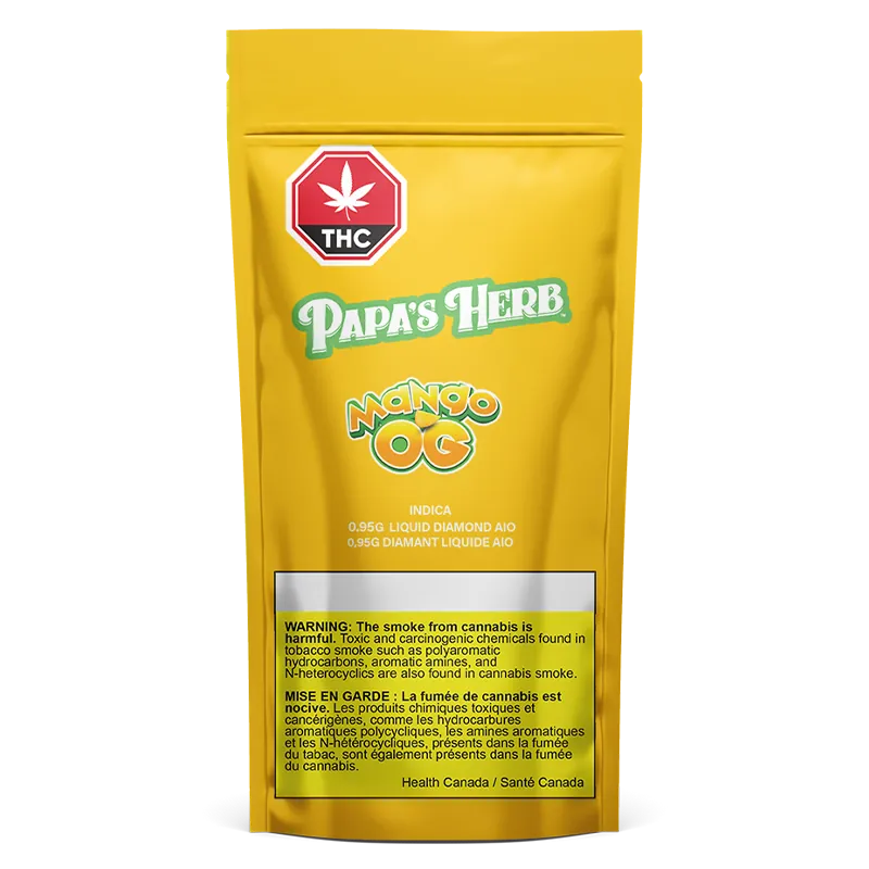 saucey tobacco Mango OG Saucy Diamond Disposable Vape: Lowest Price