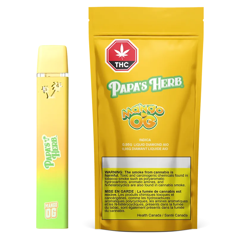 Mango OG Saucy Diamond Disposable Vape: Lowest Price | Canna Cabana Mango OG Saucy Diamond Disposable Vape: Lowest Price | Canna Cabana