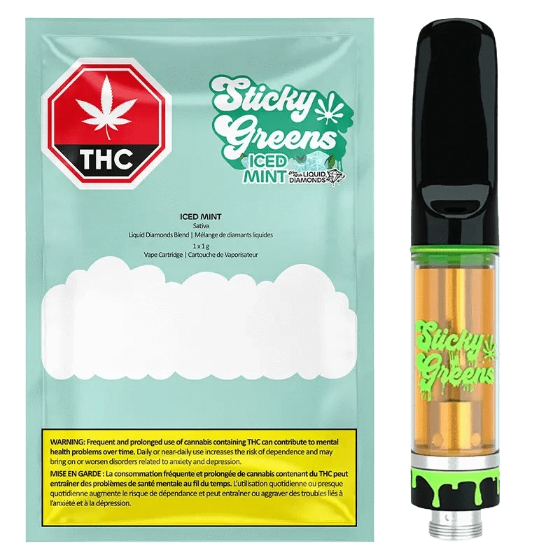 Iced Mint Liquid Diamonds Vape Cartridge: Lowest Price