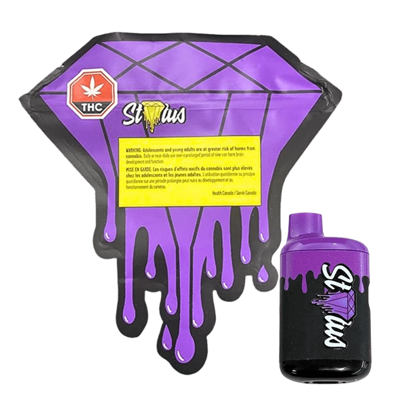 Status 1 g Fizzy Pops Grape Blast Liquid Diamond Disposable Vape Vapes