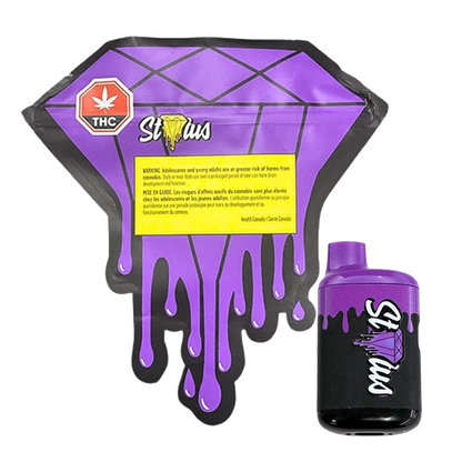 Status 1 g Fizzy Pops Grape Blast Liquid Diamond Disposable Vape Vapes