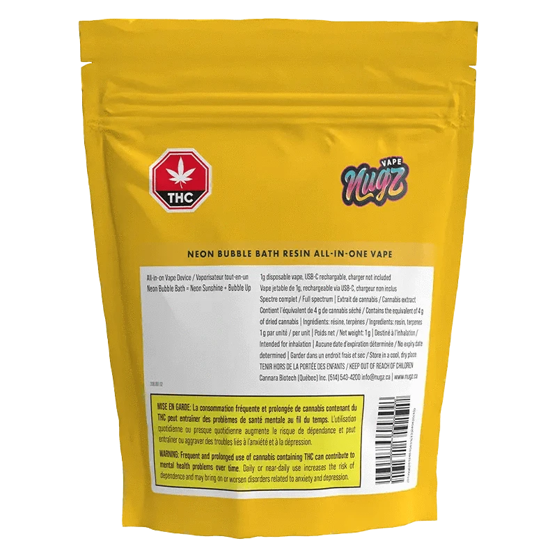 Neon Bubble Bath Resin AIO Disposable Vape: Lowest Price | Canna Cabana Neon Bubble Bath Resin AIO Disposable Vape: Lowest Price | Canna Cabana