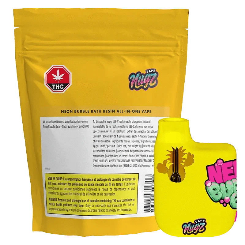 Neon Bubble Bath Resin AIO Disposable Vape: Lowest Price | Canna Cabana Neon Bubble Bath Resin AIO Disposable Vape: Lowest Price | Canna Cabana