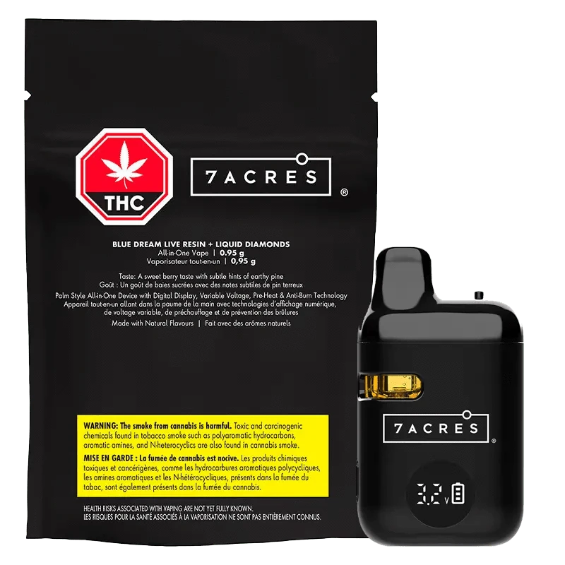Blue Dream Live Resin + Liquid Diamonds AIO Disposable Vape: Lowest Price | Canna Cabana Blue Dream Live Resin + Liquid Diamonds AIO Disposable Vape: Lowest Price | Canna Cabana