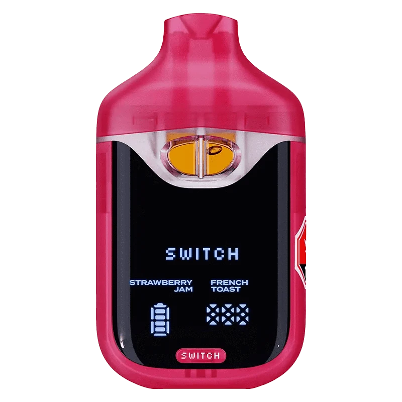 Boutiq 1 g Switch 95+ Digital Diamonds Strawberry Jam/French Toast AIO Disposable Vape Vapes