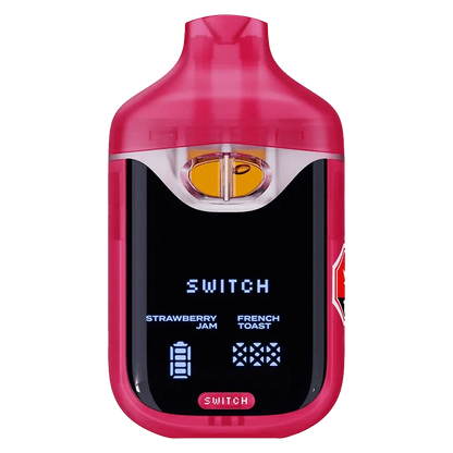 Boutiq 1 g Switch 95+ Digital Diamonds Strawberry Jam/French Toast AIO Disposable Vape Vapes