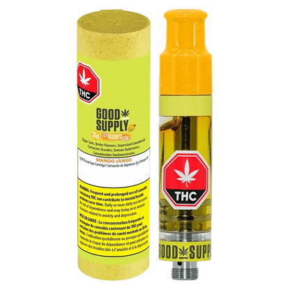 Good Supply 2 g Mango Jango THC:CBG:CBD Vape Cartridge Vapes