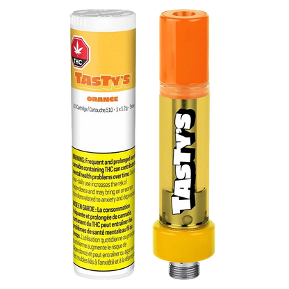 Tasty's 1.2 g Orange Vape Cartridge Vapes