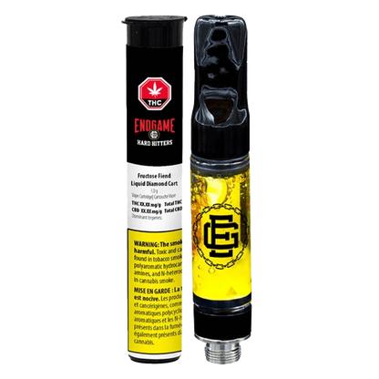 Endgame 1 g Hard Hitters Fructose Fiend Liquid Diamond Vape Cartridge Vapes