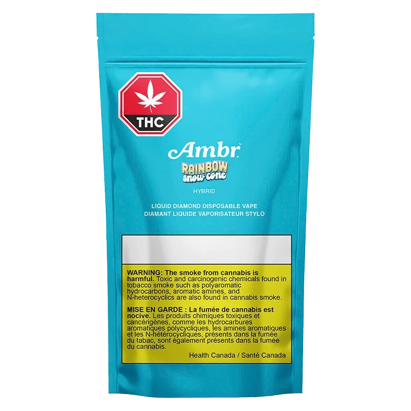 Ambr 0.95 g Cherry Sour Liquid Diamond Disposable Vape Vapes