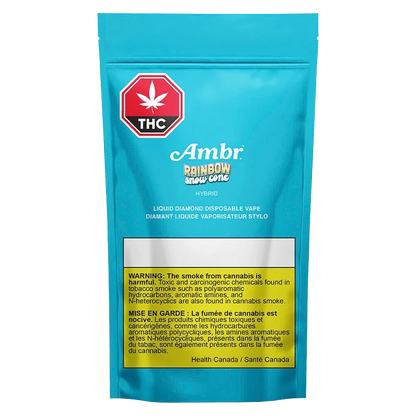 Ambr 0.95 g Cherry Sour Liquid Diamond Disposable Vape Vapes