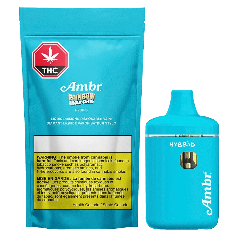 Ambr 0.95 g Cherry Sour Liquid Diamond Disposable Vape Vapes