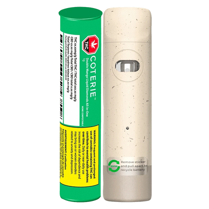 Coterie 1 g Double Mango Liquid Diamonds AIO Disposable Vape Vapes