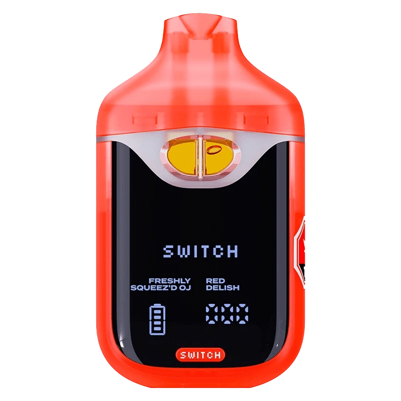 Boutiq 1 g Switch 95+ Digital Diamonds Freshly Squeez'd OJ / Red Delish AIO Vape Vapes