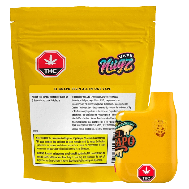 El Guapo Resin AIO Vape: Lowest Price | Canna Cabana