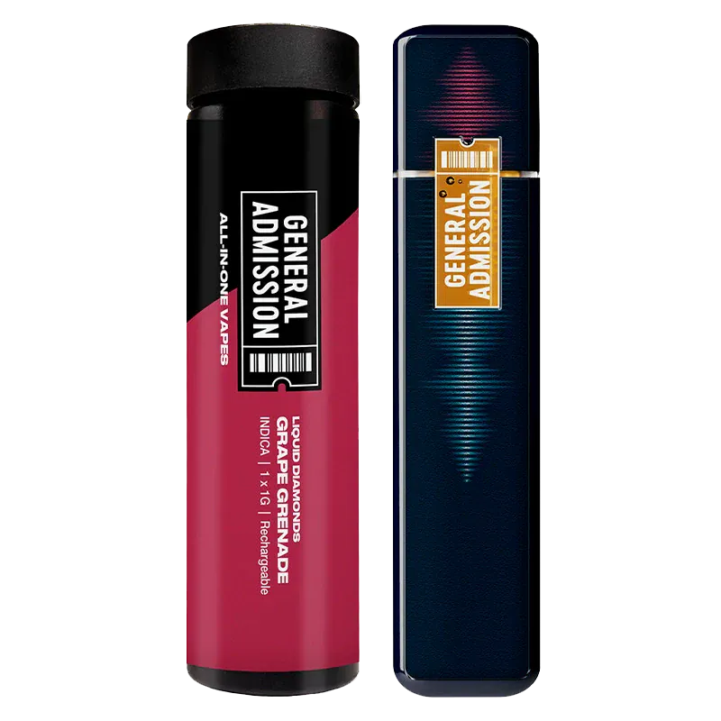 Grape Grenade Liquid Diamond Disposable Vape: Lowest Price | Canna Cabana