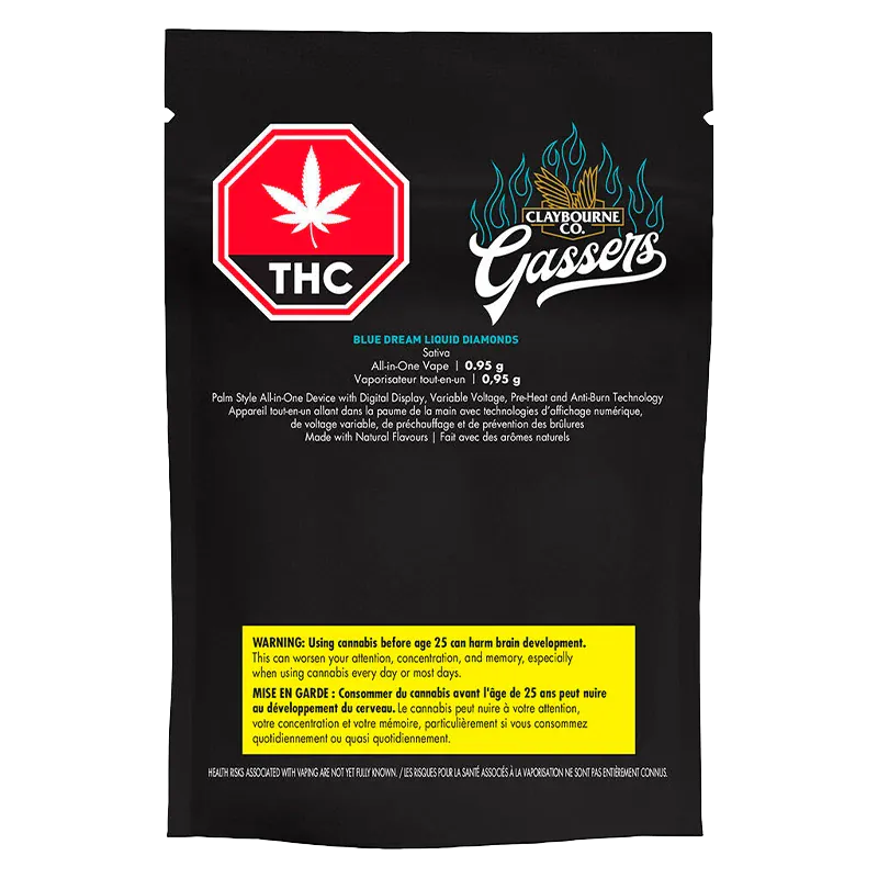 Gassers Blue Dream Liquid Diamonds Disposable Vape: Lowest Price | Canna Cabana Gassers Blue Dream Liquid Diamonds Disposable Vape: Lowest Price | Canna Cabana