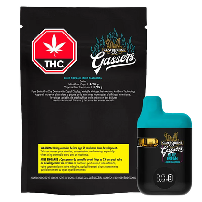 Gassers Blue Dream Liquid Diamonds Disposable Vape: Lowest Price | Canna Cabana Gassers Blue Dream Liquid Diamonds Disposable Vape: Lowest Price | Canna Cabana
