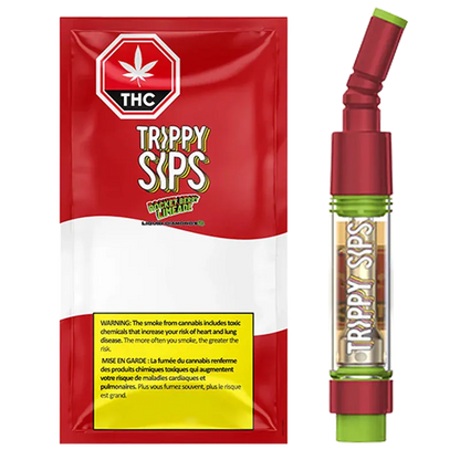 Trippy Sips 0.95 g Rocket Berry Limeade Liquid Diamond Vape Cartridge Vape