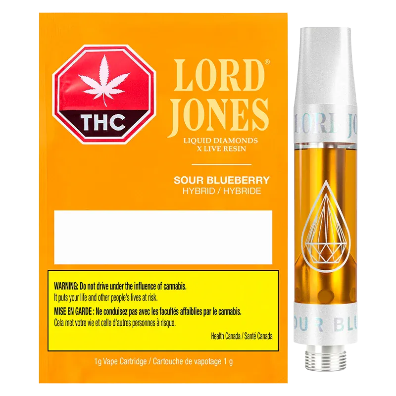 Sour Blueberry Liquid Diamonds Vape Cartridge: Lowest Price | Canna Cabana