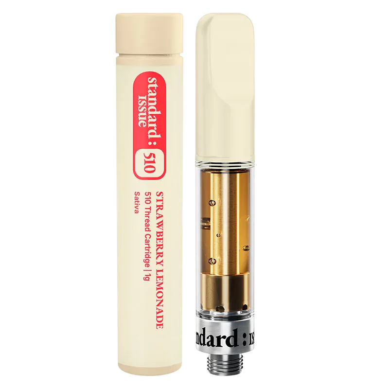 Standard Issue 1 g Strawberry Lemonade Vape Cartridge Vapes