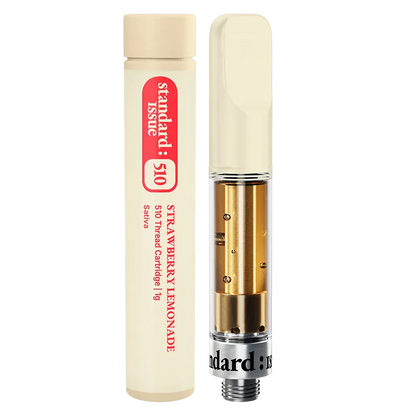 Standard Issue 1 g Strawberry Lemonade Vape Cartridge Vapes