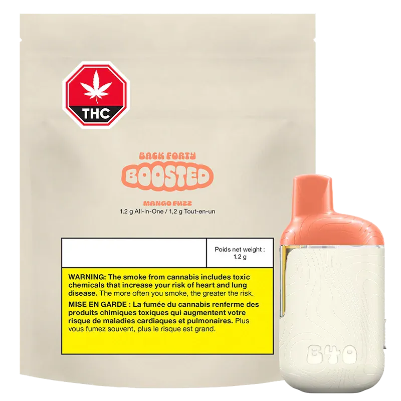 Mango Fuzz BOOSTED Disposable Vape: Lowest Price | Canna Cabana Mango Fuzz BOOSTED Disposable Vape: Lowest Price | Canna Cabana