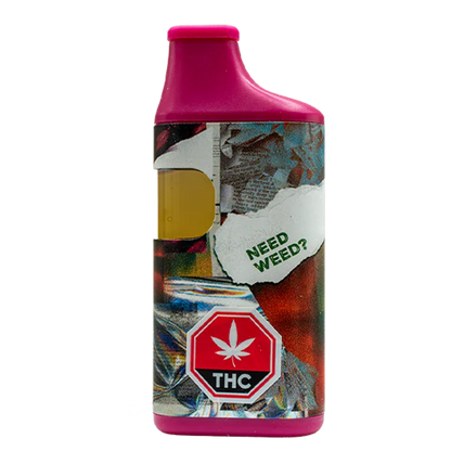 Ripped 0.95 g Blueberried Liquid Diamond Disposable Vape Vapes