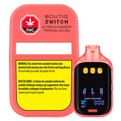 Switch V5 Triple Chamber Tropical Disposable Vape: Lowest Price | Canna  Cabana