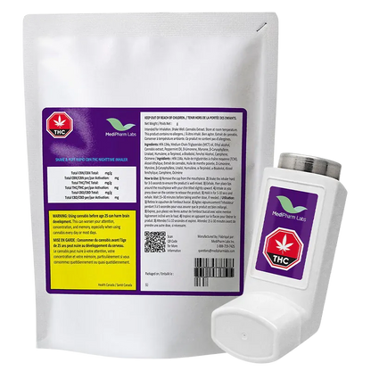 MediPharm Labs 7.3 g Shake & Puff Rapid CBN THC Nighttime Inhaler Disposable Vape Vapes