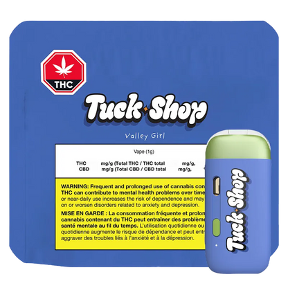 Tuck Shop 1 g Valley Girl Pure Cured Resin Disposable Vape Vapes