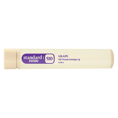 Standard Issue 1 g Grape Vape Cartridge 510 Carts