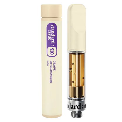 Standard Issue 1 g Grape Vape Cartridge 510 Carts