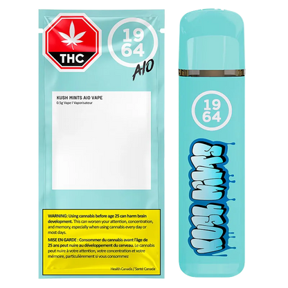 1964 0.5 g Kush Mints Fse Resin Disposable Vape Vapes