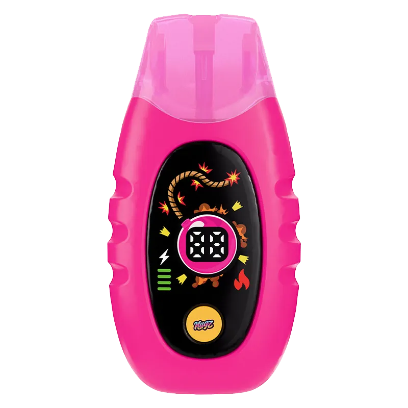 Nugz 0.95 g Flavour Bomb Pink Berry Rush Liquid Diamonds Disposable Vape Vapes