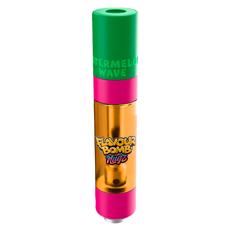 Nugz 0.95 g Flavour Bomb Watermelon Wave Liquid Diamond Vape Cartridge Vapes