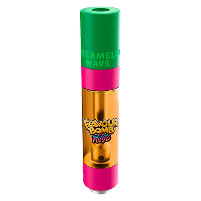 Nugz 0.95 g Flavour Bomb Watermelon Wave Liquid Diamond Vape Cartridge Vapes