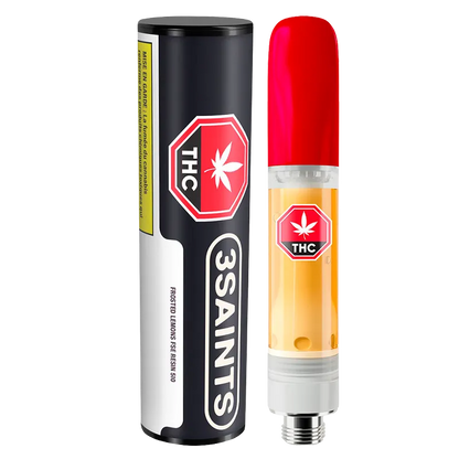 3Saints 1 g 3Saints Frosted Lemons FSE Resin Vape Cartridge Vapes