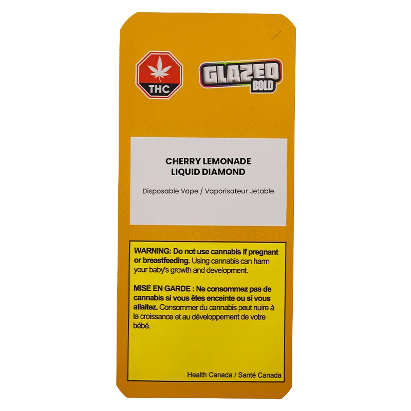 Bold Glazed 1 g Cherry Lemonade Dmds Disposable Vape Vapes