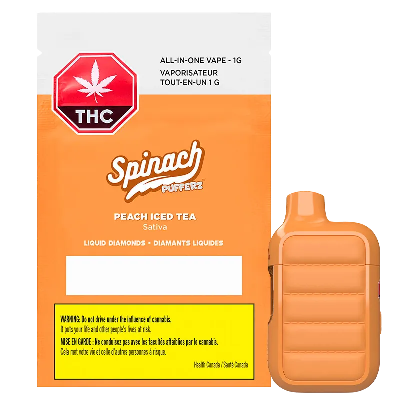 tea flavored disposable vape Pufferz Peach Iced Vape: Lowest Price Sabor:Dúo de plátano helado (Edición Frozen) po#1838 Menthol Zero Nicotine Disposable